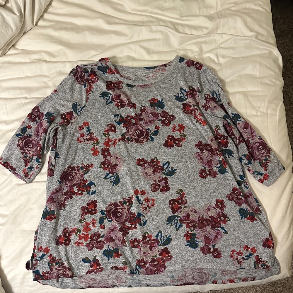 Light Floral Sweater